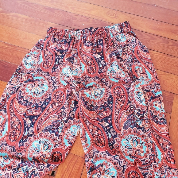 Check it out paisley patterned pants 1XL - Picture 3 of 6